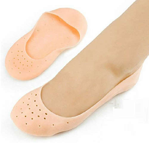 Anti Crack Full Length Silicone Foot Protector Moisturizing Socks for Foot-Care and Heel Cracks