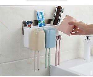 Toothbrush Combination Holder