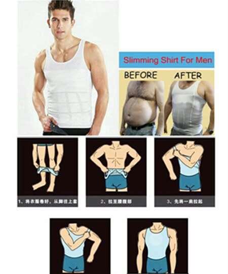 Slim N' Lift slimming shirt for men