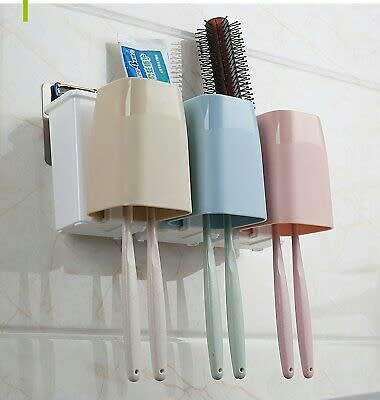 Toothbrush Combination Holder