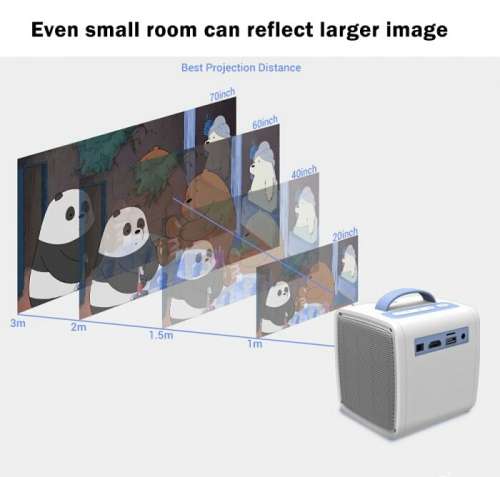 Mini Portable Projector Children's Story Projector