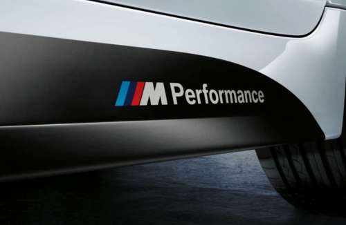 BMW M performance design sticker