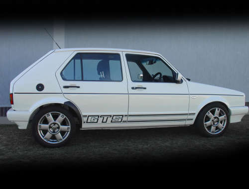golf 1 gts universal sticker