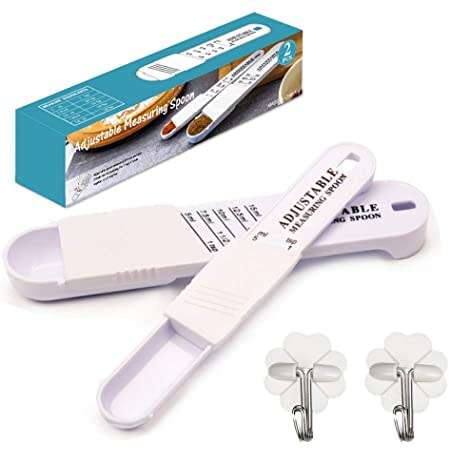 Adjustable measuring spoon