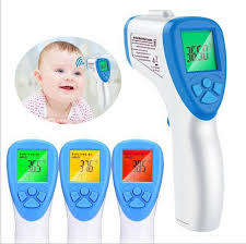 infrared thermometer non contact for high feaver