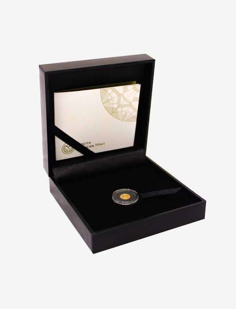 1/50 Oz 22 carat Gold Krugerrand Coin 2018 Uncirculated with COA and SA Mint Box