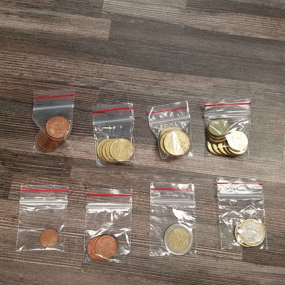 Mixed Lot Euro Coins, R1 Starting Bid!