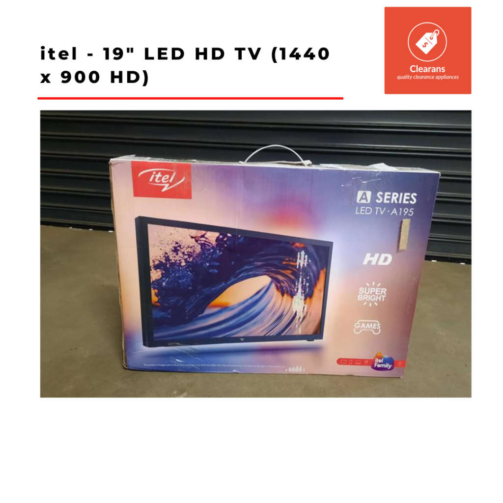 itel - 19inch LED HD TV (1440 x 900 HD)