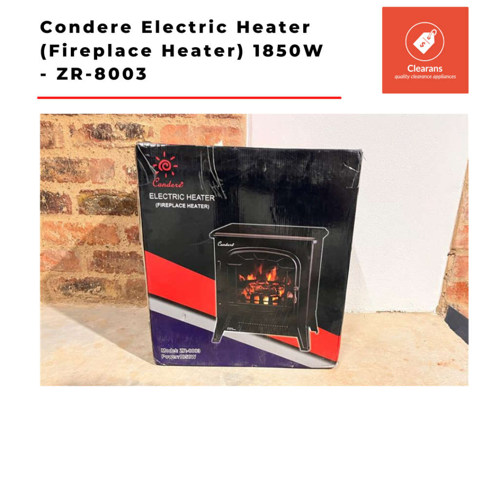 Condere Electric Heater (Fireplace Heater) 1850W