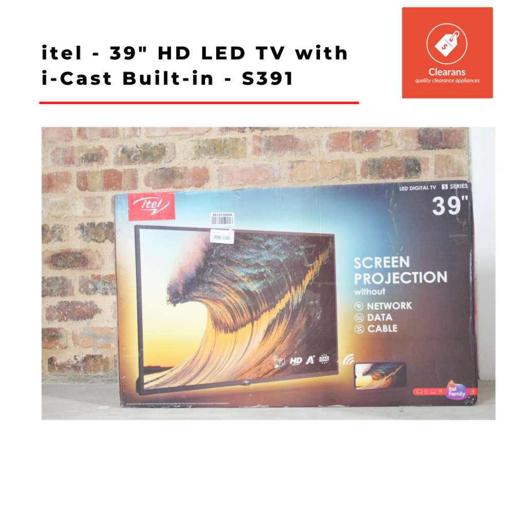 itel - 39` HD LED TV with i-Cast Built-in - S391