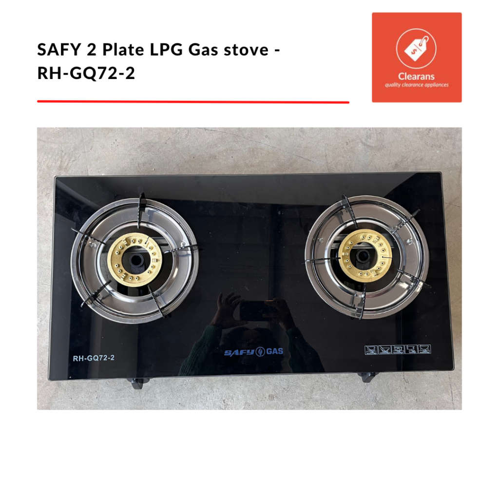 SAFY 2 Plate LPG Gas stove - RH-GQ72-2