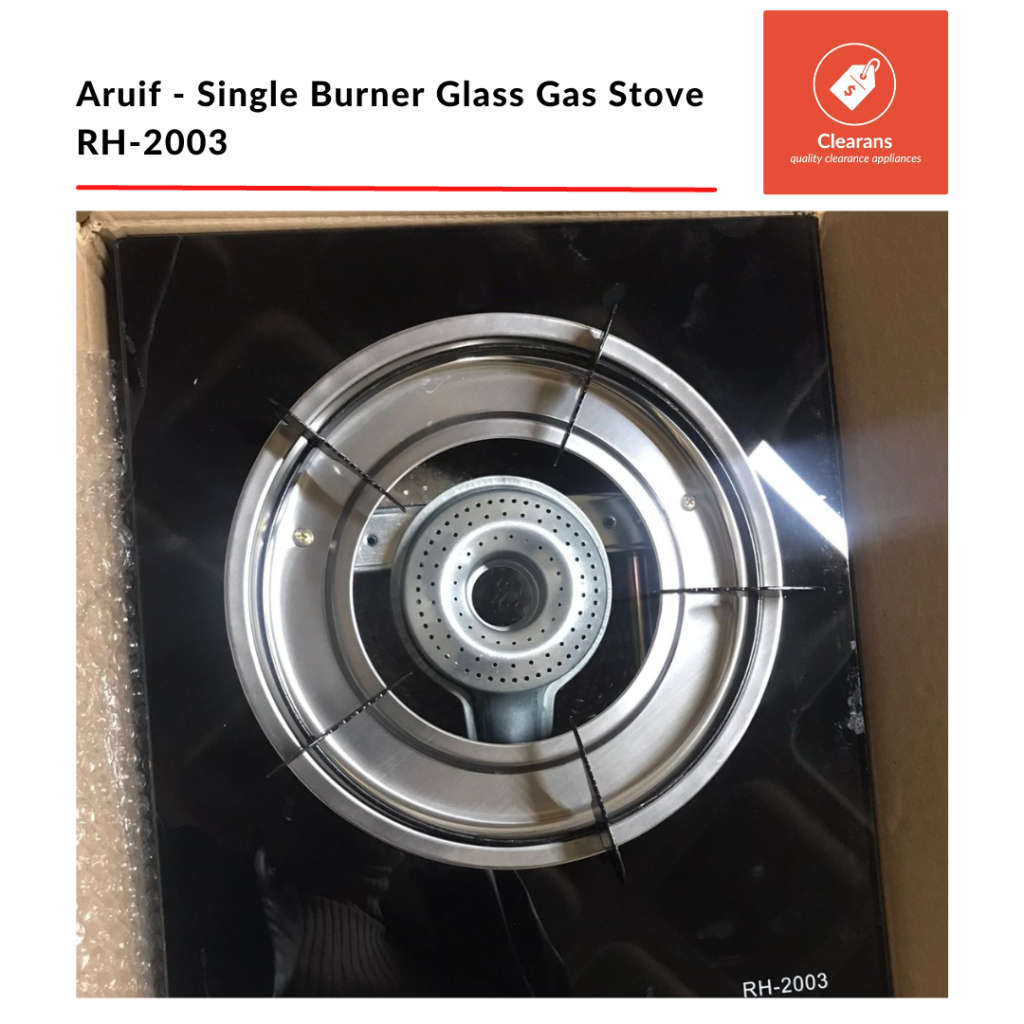 Aruif - Single Burner Glass Gas Stove