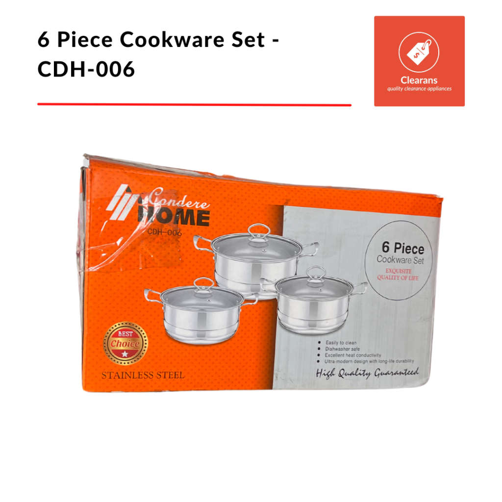 6 Piece Cookware Set - CDH-006