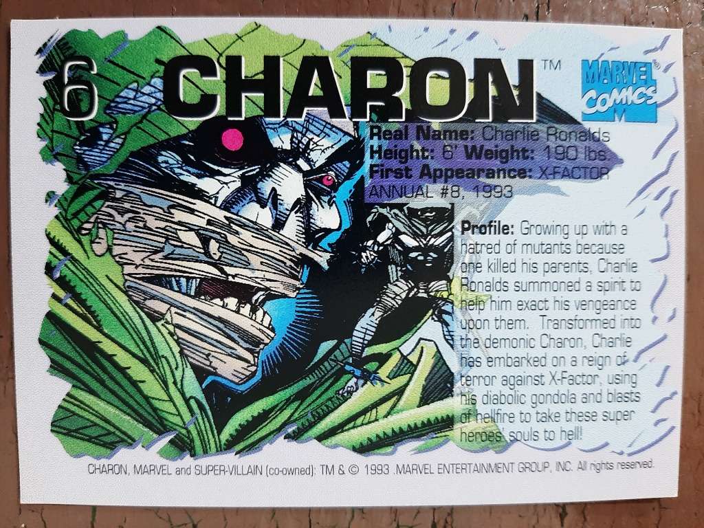 Marvel 1993 Annuals super-villain 6, Charon