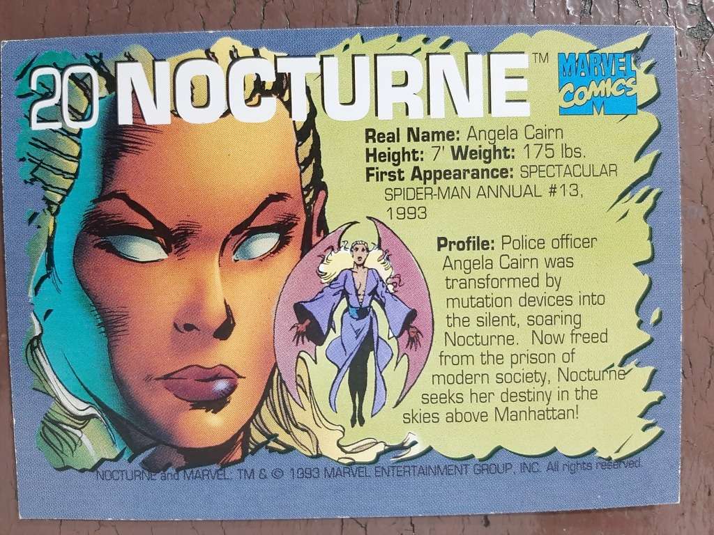Marvel 1993 Annuals superbeing 20, Nocturne