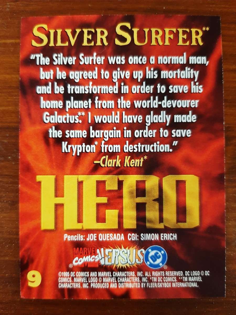 Marvel vs DC 67 Hero, Silver Surfer