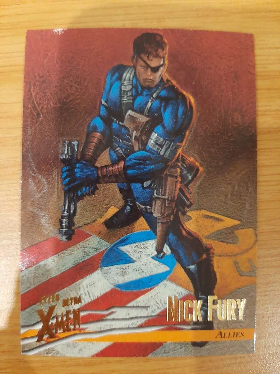 Fleer-Ultra X-Men Allies #40, Nick Fury