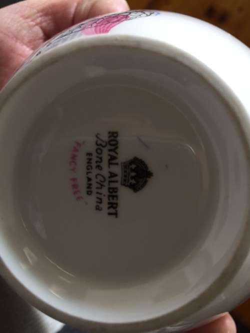 Royal Albert Fancy Free Vintage China Tea Set c.1950s