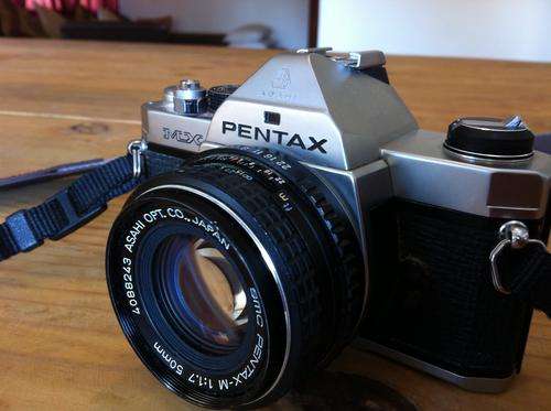 Pentax MX with 50mm 1.7 lens