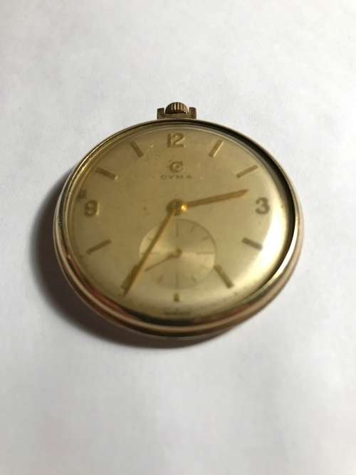1930s Swiss Cyma Pocket Watch