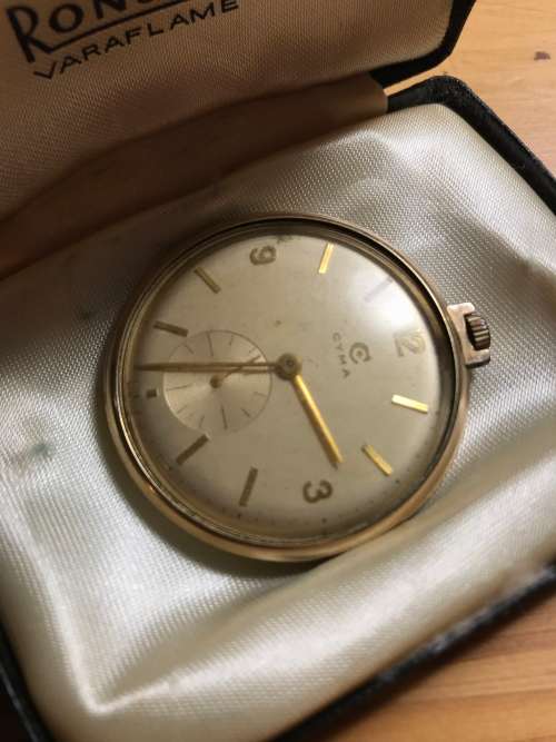 1930s Swiss Cyma Pocket Watch