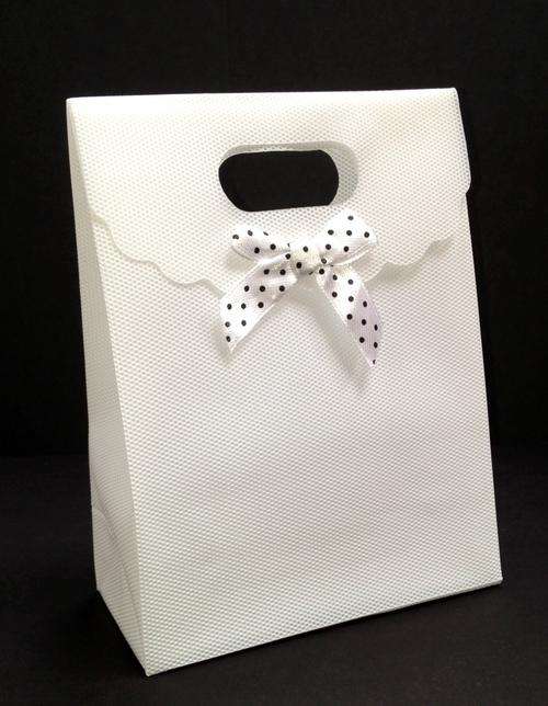 Brand new Plastic Gift Bag with Bow