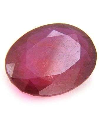 11.08ct LARGE WOW A++ Ruby Pigeon blood red Oval facet 100% Natural
