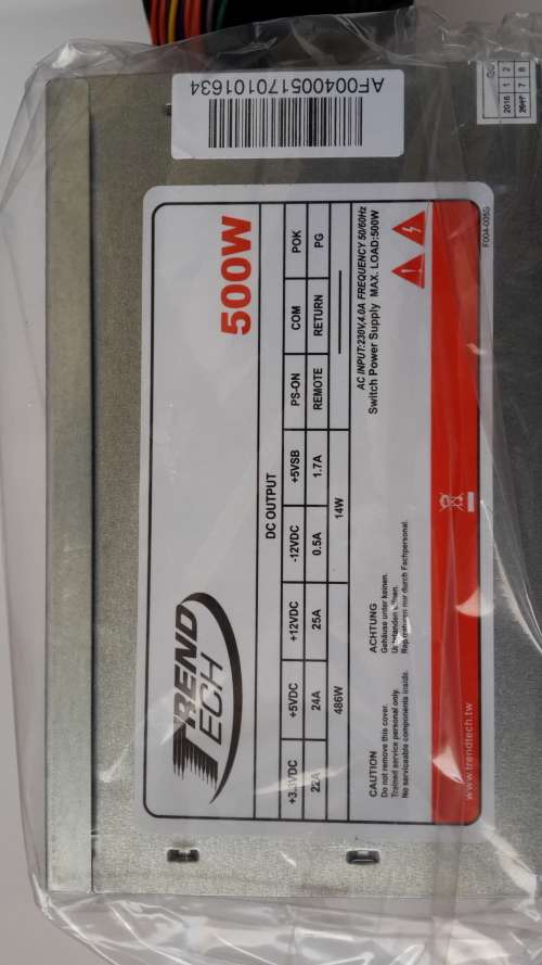 500w Power Supply + Keyboard Both Brand New. Buy Now And Pay Half Price On Shipping!