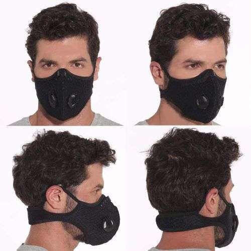Sport Mask with Exhalation Valves
