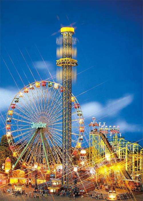 Faller HD 140325 - Power Tower Fairground operator - HO Scale Building Kit