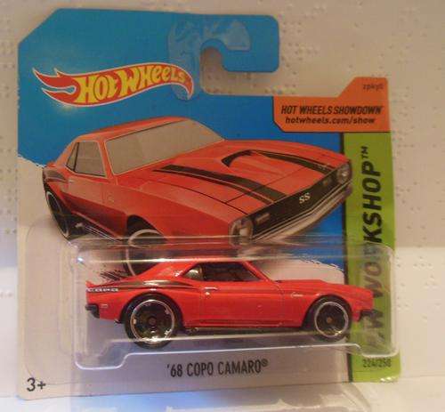 HOT WHEELS 1968 COPO CAMARO (then&now series)