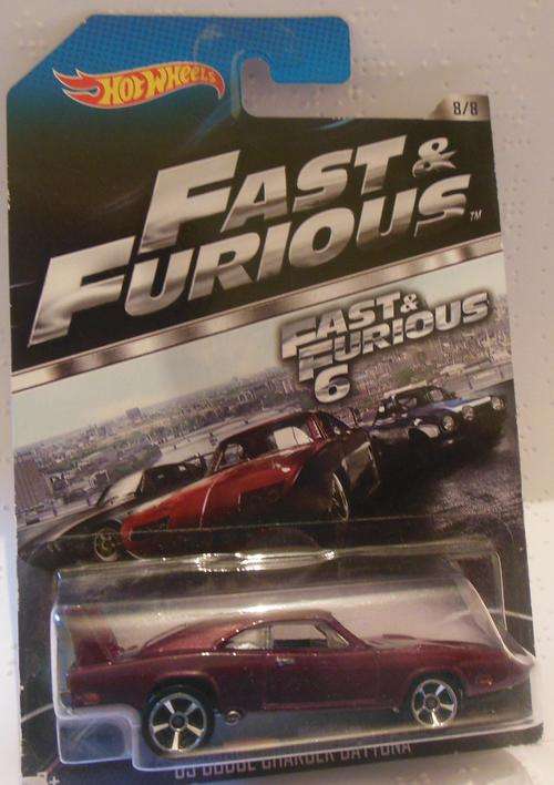 HOT WHEELS FAST & FURIOUS 69 DODGE CHARGER DAYTONA