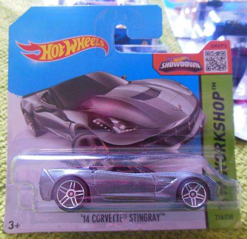 HOT WHEELS 2014 CHEVY CORVETTE STINGRAY CONVERTIBLE