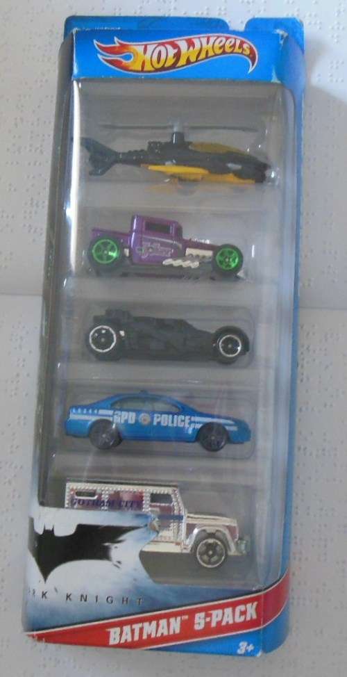 HOT WHEELS BATMAN 5-PACK