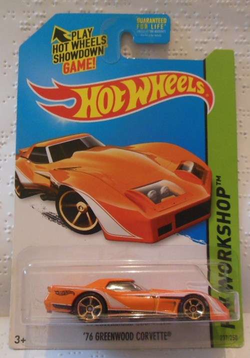 HOT WHEELS GREENWOOD CORVETTE