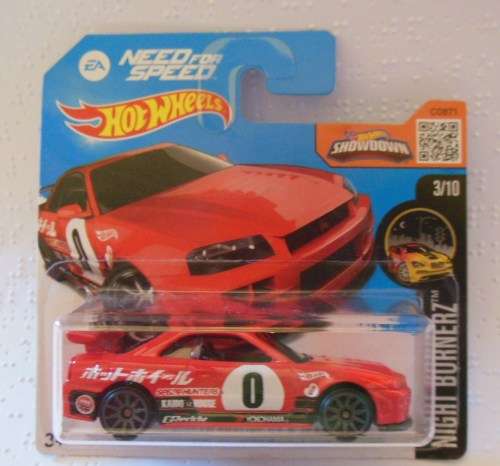 HOT WHEELS NISSAN SKYLINE GTR