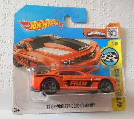 HOT WHEELS 2013 COPO CHEVY CAMARO - FRAM