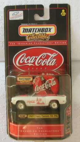 MATCHBOX COKE COLLECTIBLES CHEVY CAMARO