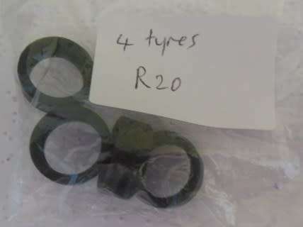 SLOTCAR 4 USED TYRES
