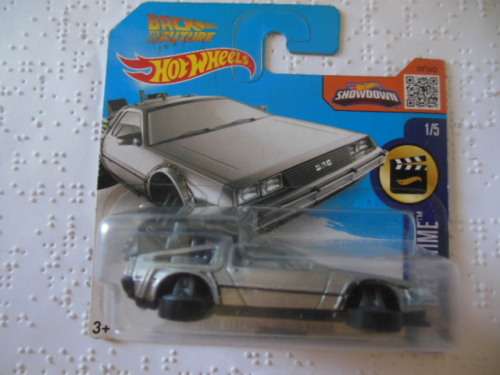 HOT WHEELS BACK TO THE FUTURE TIME MACHINE
