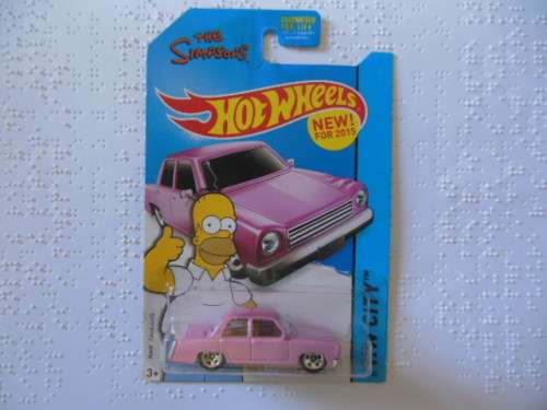 HOT WHEELS THE SIMPSONS FAMILY CAR