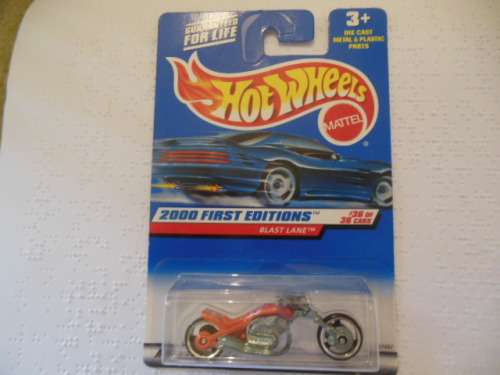 HOT WHEELS BLAST LANE MOTORCYCLE
