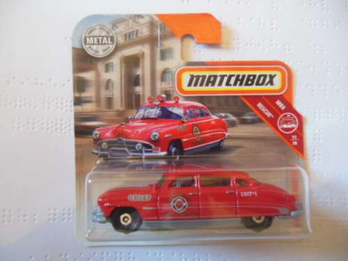 MATCHBOX FIRE CHIEF HUDSON HORNET