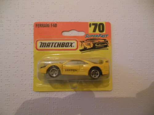 MATCHBOX FERRARI F40