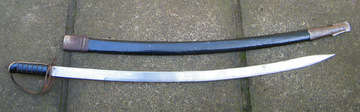 Replica Sabre in scabbard - 91.5cm long - Nice Detail!