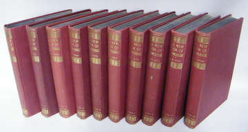 C 1950's - Waverley  - The New Book of Knowledge (Complete 10 Book Set)