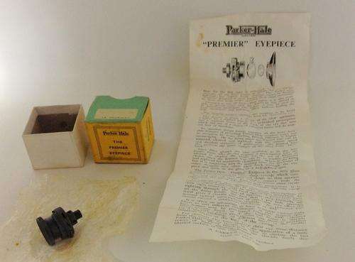 Parker Hale "Premier" Eyepiece with 6 Apertures - Unused, still in original box with leaflet!