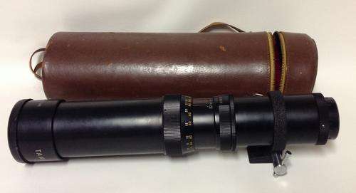 Tamron (Japan) F=400mm lens - 32cm long, 1.1kg.