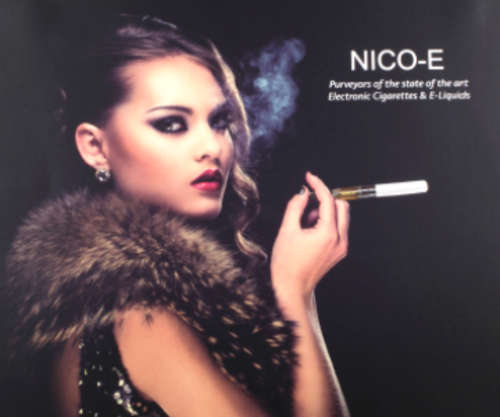 NICO-E Promo Pack - 4 x Liquids, E-Cigarette (battery, 2x Clearomizers, USB Charger and Carry Pouch)