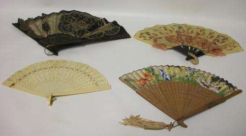 4 x Dainty Fans - All for 1 Bid!